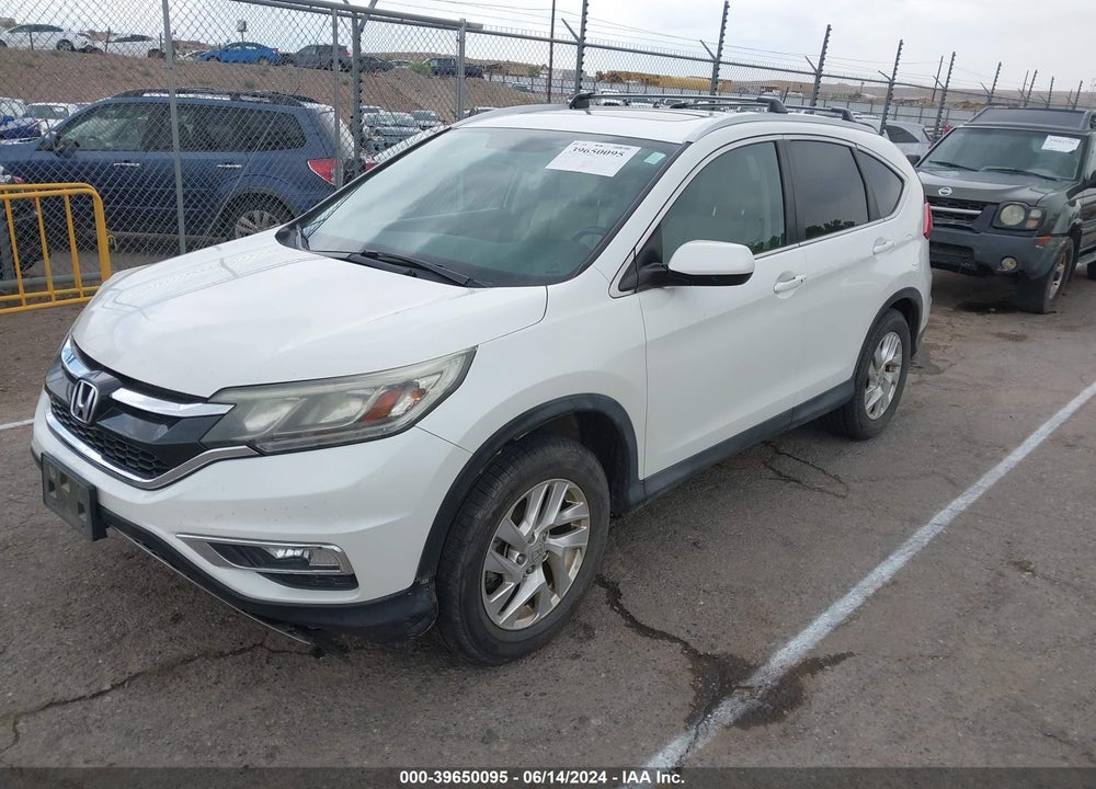 2015 HONDA CR-V EX-L VIN: 5J6RM4H74FL014442