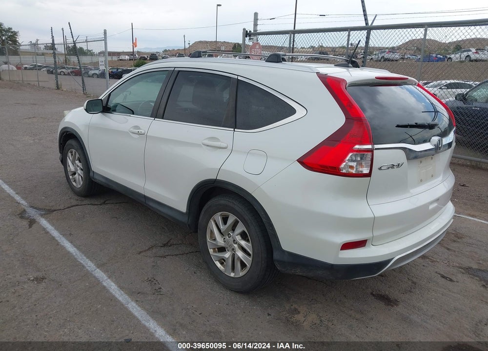 2015 HONDA CR-V EX-L VIN: 5J6RM4H74FL014442
