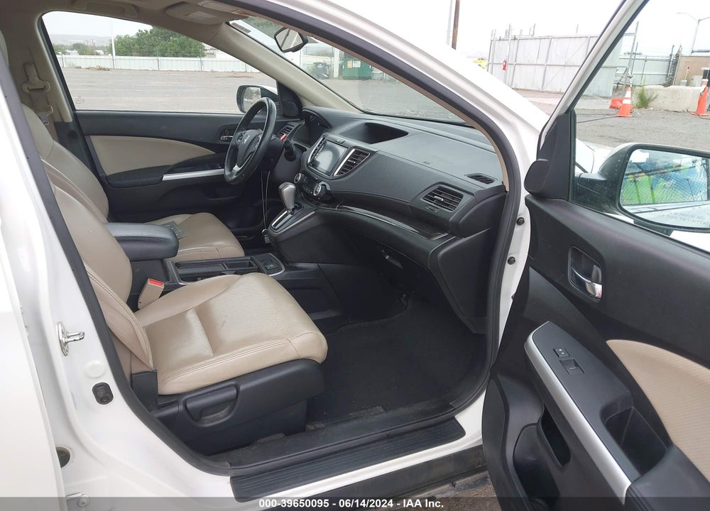 2015 HONDA CR-V EX-L VIN: 5J6RM4H74FL014442