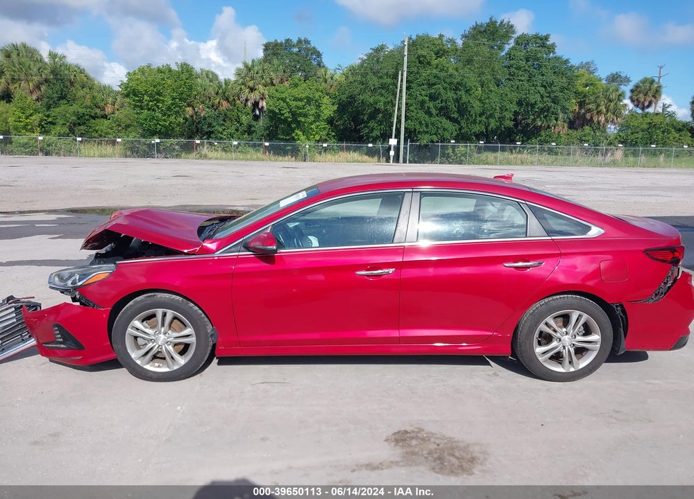 2018 HYUNDAI SONATA SEL VIN: 5NPE34AF6JH623313