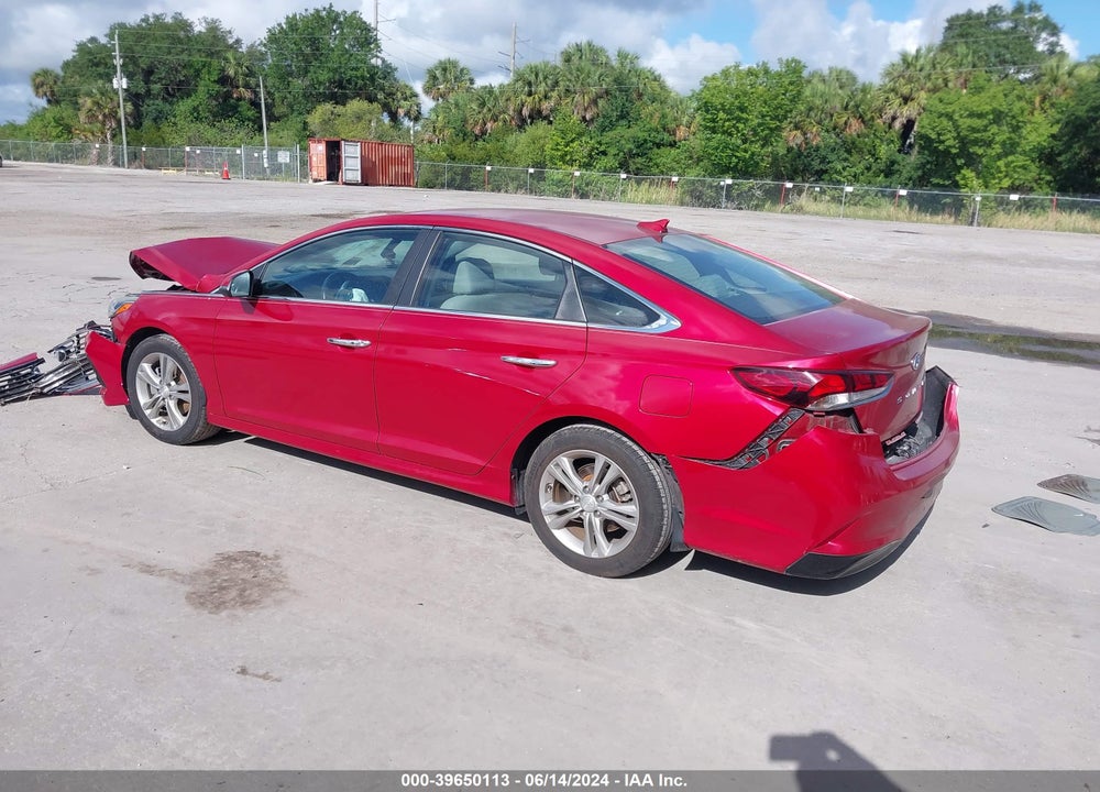 2018 HYUNDAI SONATA SEL VIN: 5NPE34AF6JH623313