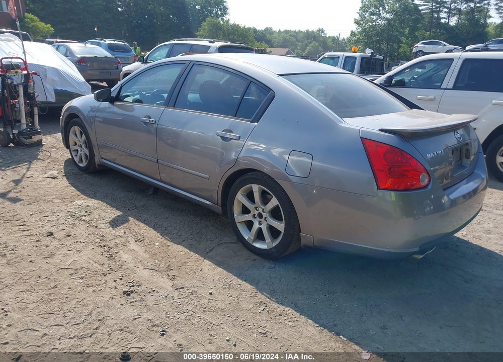 2008 NISSAN MAXIMA 3.5 SE VIN: 1N4BA41E28C826551