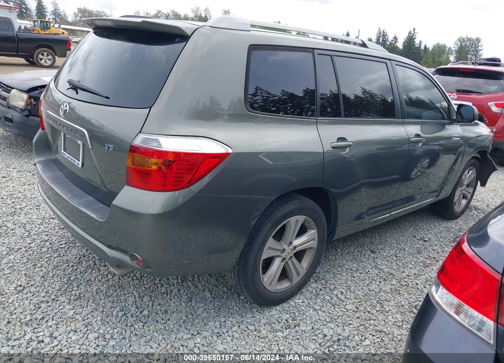 2008 TOYOTA HIGHLANDER SPORT VIN: JTEDS43A482045526