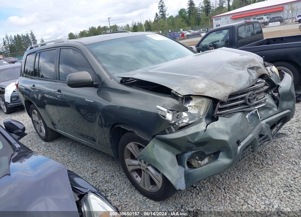 2008 TOYOTA HIGHLANDER SPORT VIN: JTEDS43A482045526