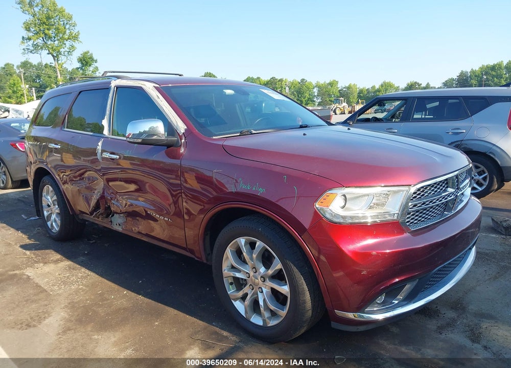 2016 DODGE DURANGO CITADEL VIN: 1C4RDHEG1GC419452