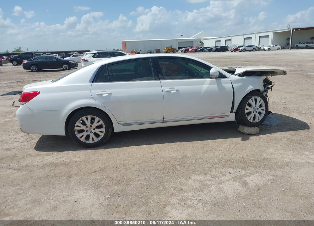 2011 TOYOTA AVALON VIN: 4T1BK3DB0BU438296