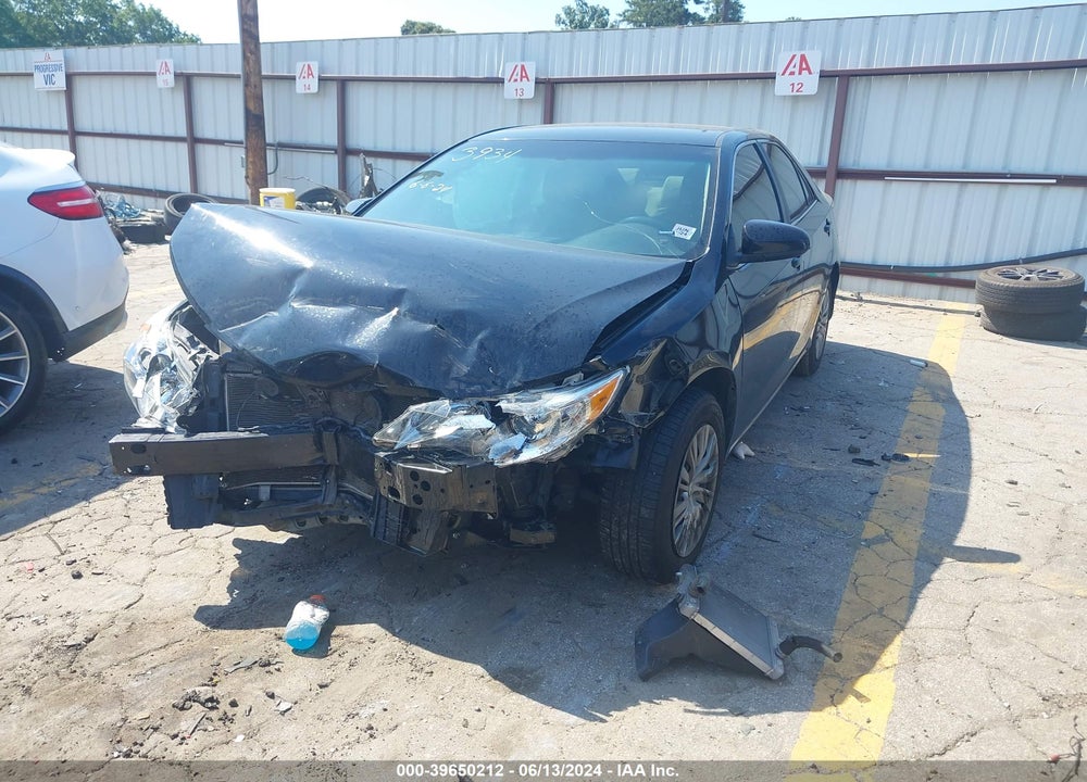 2014 TOYOTA CAMRY LE VIN: 4T1BF1FK1EU453934