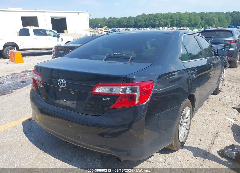 2014 TOYOTA CAMRY LE VIN: 4T1BF1FK1EU453934