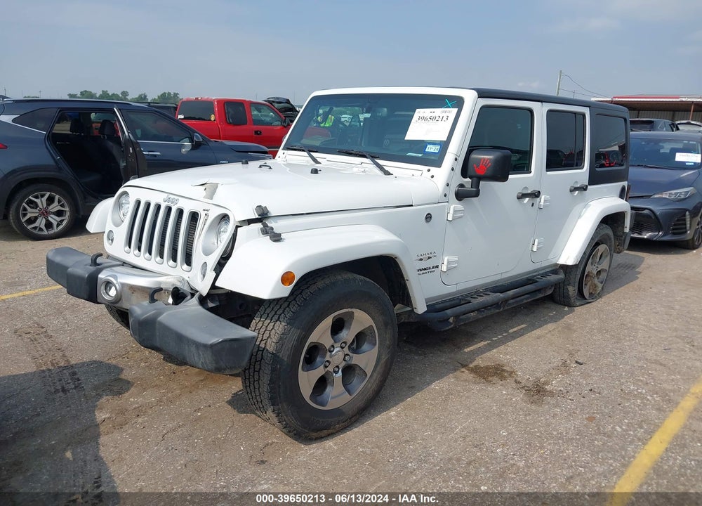 2017 JEEP WRANGLER UNLIMITED SAHARA 4X4 VIN: 1C4BJWEG3HL731899