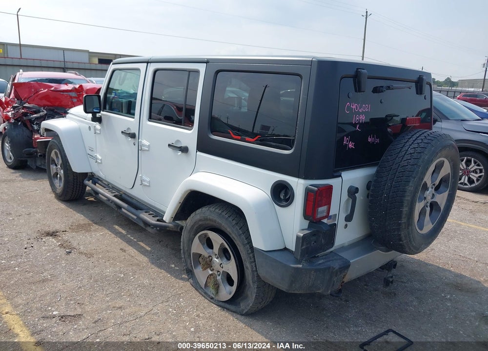 2017 JEEP WRANGLER UNLIMITED SAHARA 4X4 VIN: 1C4BJWEG3HL731899