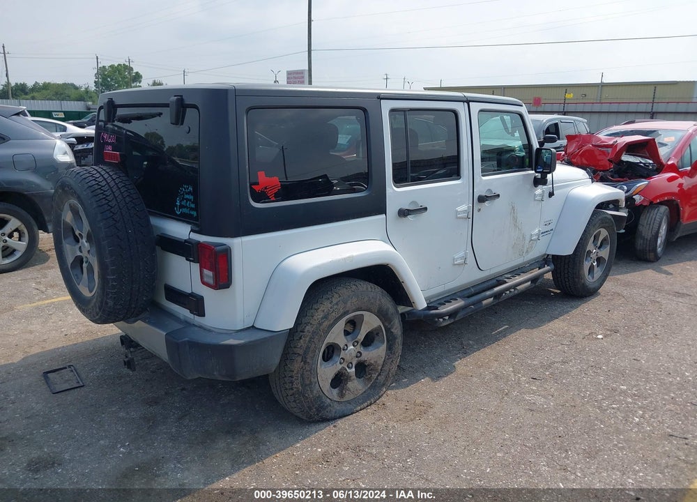 2017 JEEP WRANGLER UNLIMITED SAHARA 4X4 VIN: 1C4BJWEG3HL731899
