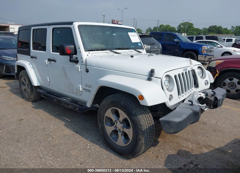 2017 JEEP WRANGLER UNLIMITED SAHARA 4X4 VIN: 1C4BJWEG3HL731899