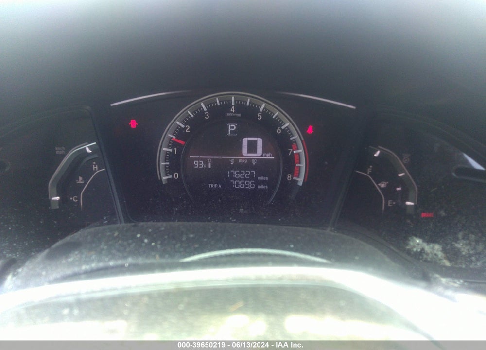 2016 HONDA CIVIC LX VIN: 19XFC2F53GE093937