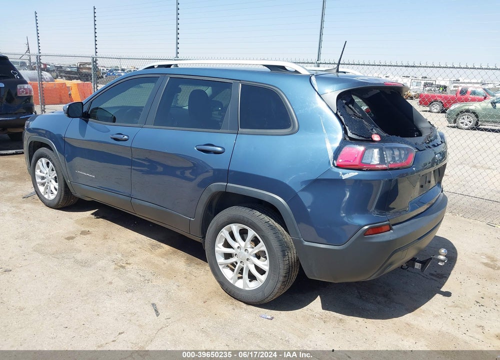 2021 JEEP CHEROKEE LATITUDE FWD VIN: 1C4PJLCB9MD134644