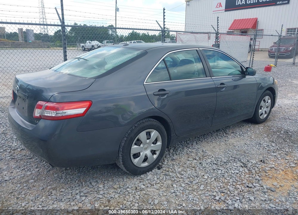 2010 TOYOTA CAMRY LE VIN: 4T1BF3EK4AU116732