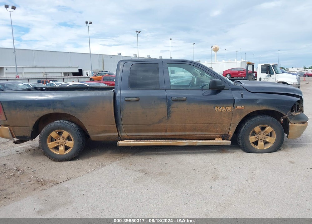 2017 RAM 1500 TRADESMAN QUAD CAB 4X4 6'4 BOX VIN: 1C6RR7FT8HS512247