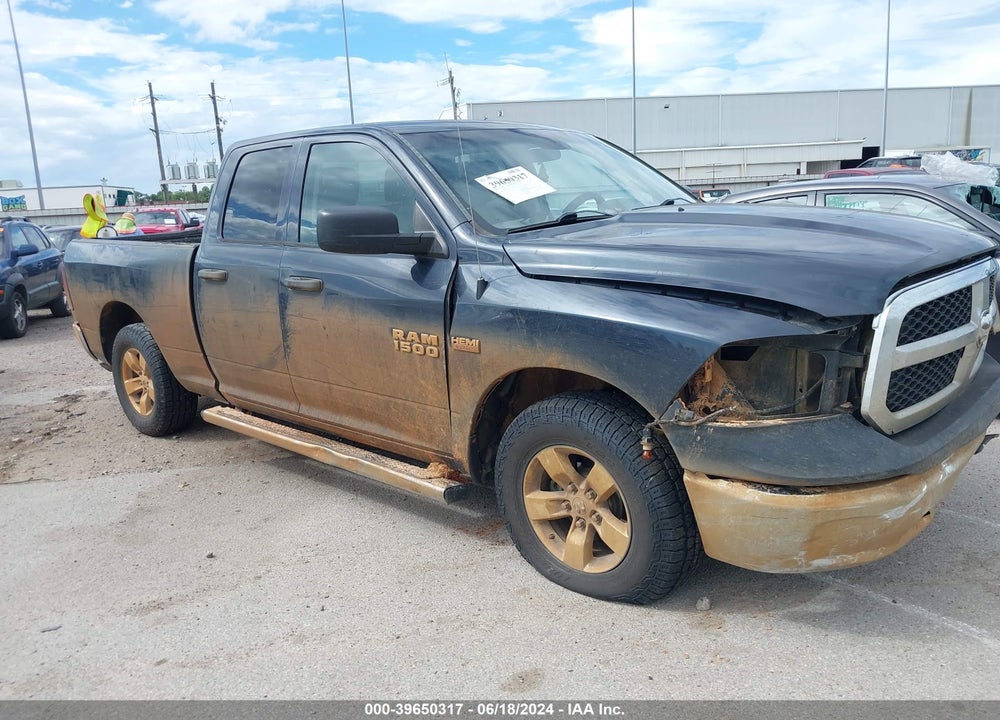 2017 RAM 1500 TRADESMAN QUAD CAB 4X4 6'4 BOX VIN: 1C6RR7FT8HS512247