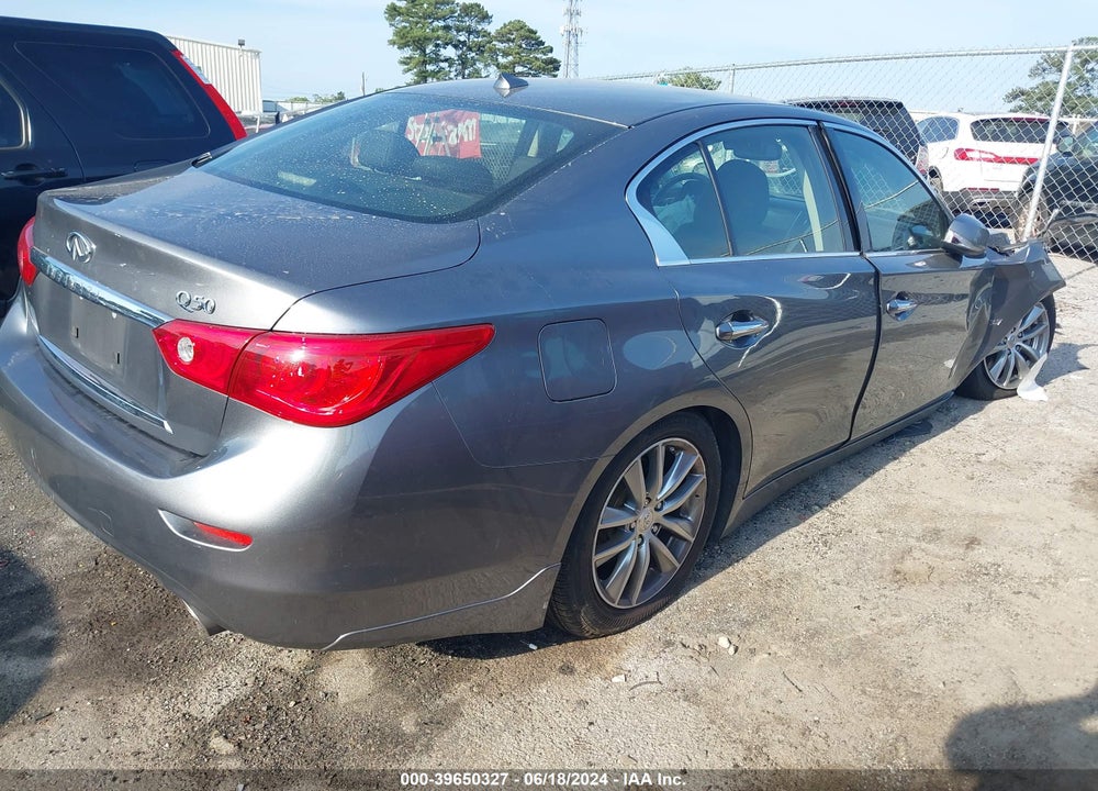 2014 INFINITI Q50 PREMIUM VIN: JN1BV7AP9EM681048