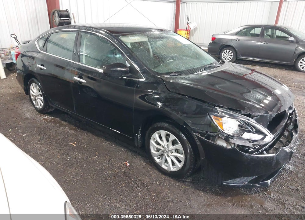 2019 NISSAN SENTRA SV VIN: 3N1AB7AP6KY391427