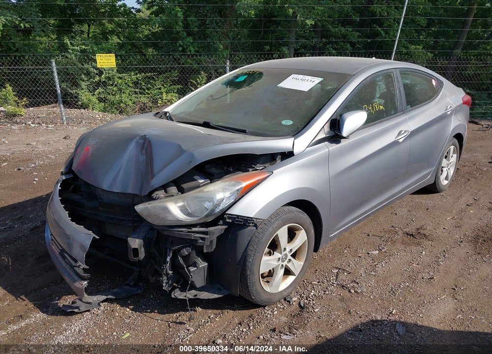 2013 HYUNDAI ELANTRA GLS VIN: KMHDH4AE1DU918670