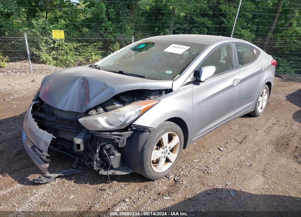 2013 HYUNDAI ELANTRA GLS VIN: KMHDH4AE1DU918670