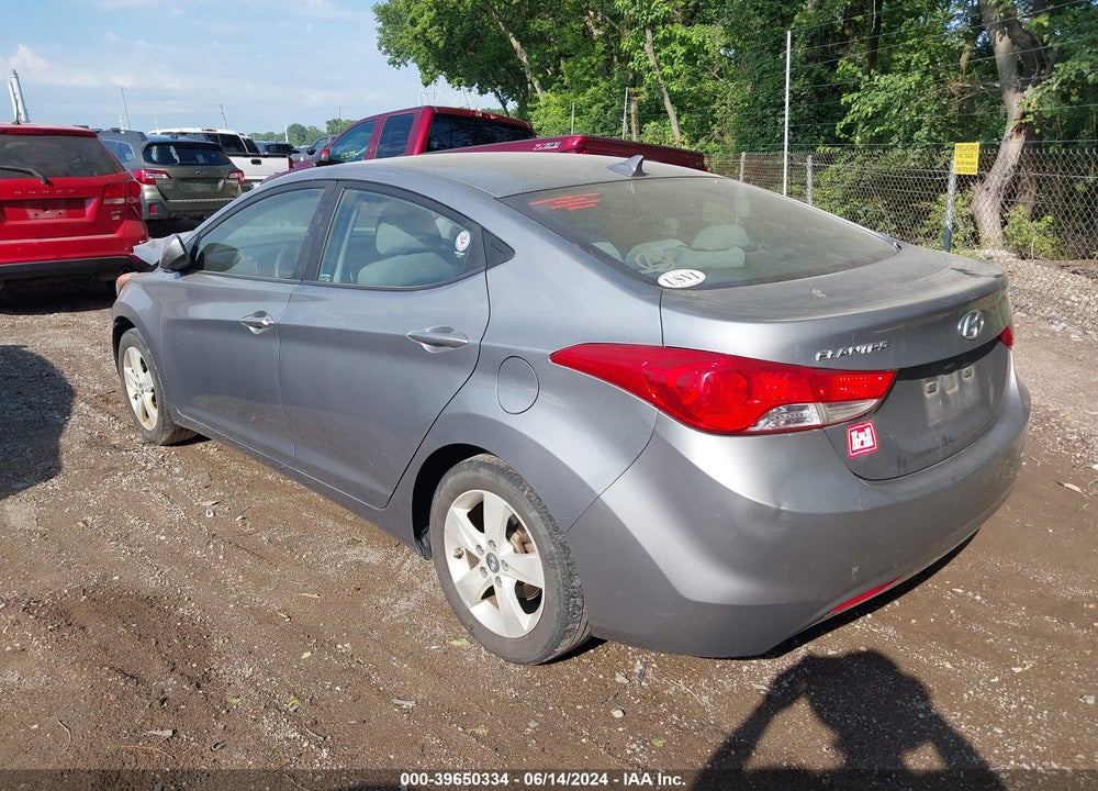 2013 HYUNDAI ELANTRA GLS VIN: KMHDH4AE1DU918670