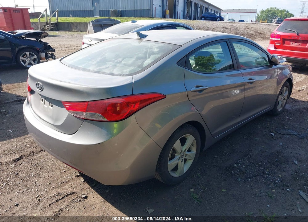 2013 HYUNDAI ELANTRA GLS VIN: KMHDH4AE1DU918670