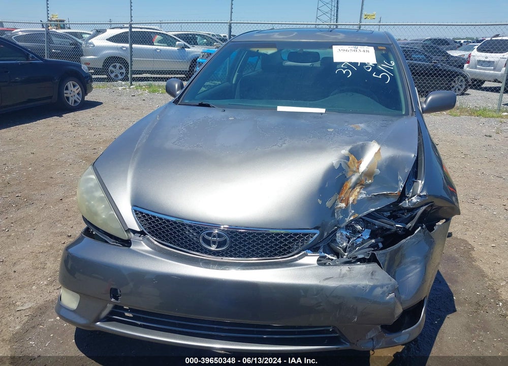 2005 TOYOTA CAMRY SE VIN: 4T1BE32K75U561995