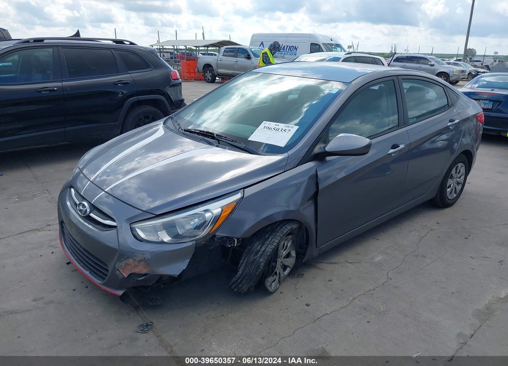 2015 HYUNDAI ACCENT GLS VIN: KMHCT4AE8FU907713