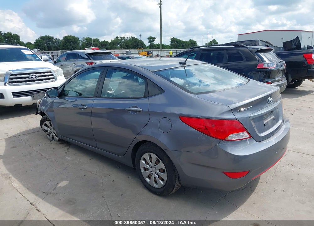 2015 HYUNDAI ACCENT GLS VIN: KMHCT4AE8FU907713