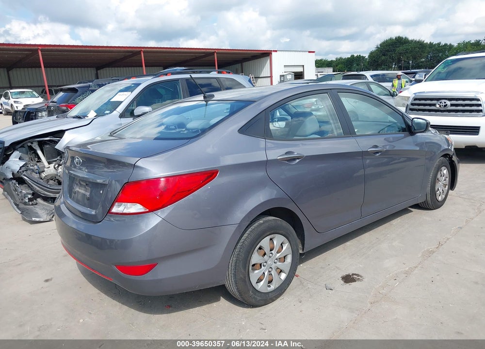 2015 HYUNDAI ACCENT GLS VIN: KMHCT4AE8FU907713