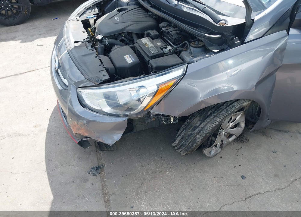2015 HYUNDAI ACCENT GLS VIN: KMHCT4AE8FU907713