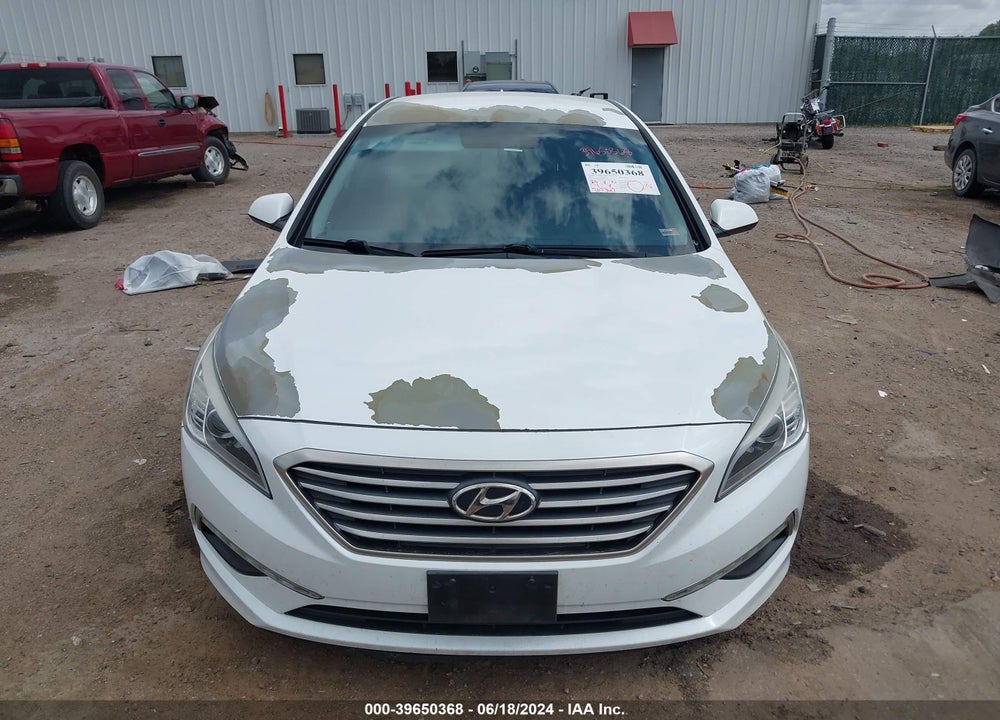 2015 HYUNDAI SONATA SE VIN: 5NPE24AF6FH059074