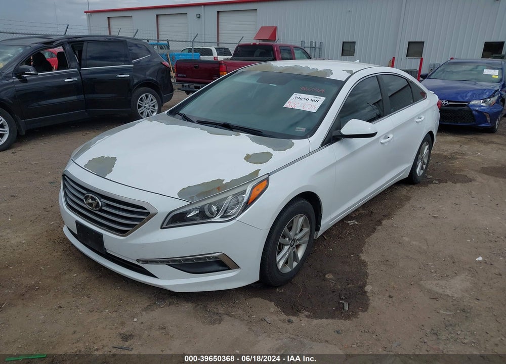 2015 HYUNDAI SONATA SE VIN: 5NPE24AF6FH059074