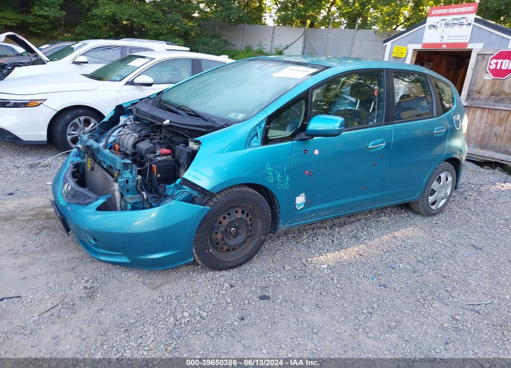 2012 HONDA FIT VIN: JHMGE8H34CC028270