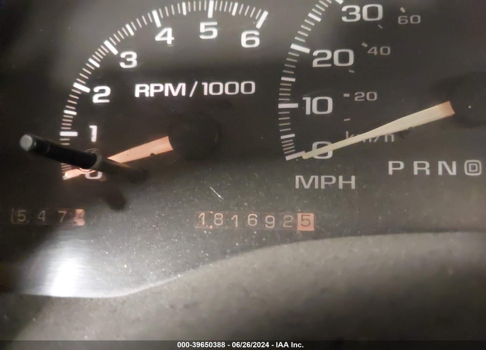 1997 CHEVROLET K3500 HD FLEETSIDE VIN: 1GCHK34J3VE196799