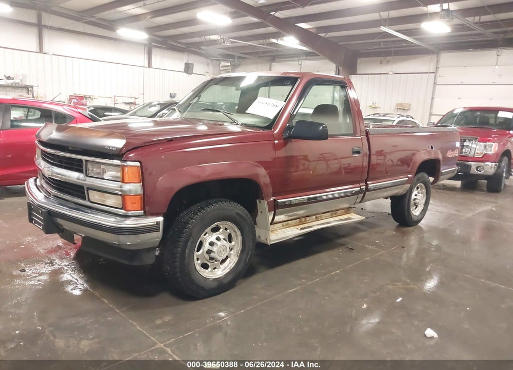 1997 CHEVROLET K3500 HD FLEETSIDE VIN: 1GCHK34J3VE196799