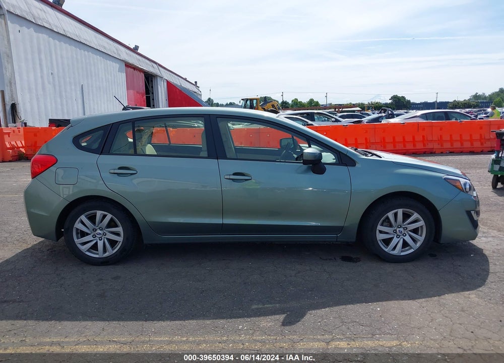 2016 SUBARU IMPREZA 2.0I PREMIUM VIN: JF1GPAB64GH350170