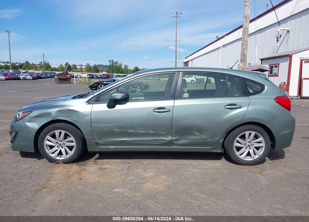 2016 SUBARU IMPREZA 2.0I PREMIUM VIN: JF1GPAB64GH350170