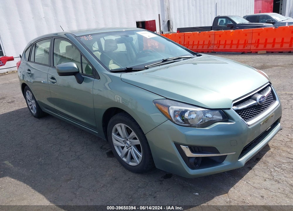 2016 SUBARU IMPREZA 2.0I PREMIUM VIN: JF1GPAB64GH350170