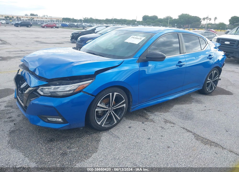 2020 NISSAN SENTRA SR XTRONIC CVT VIN: 3N1AB8DV2LY290225