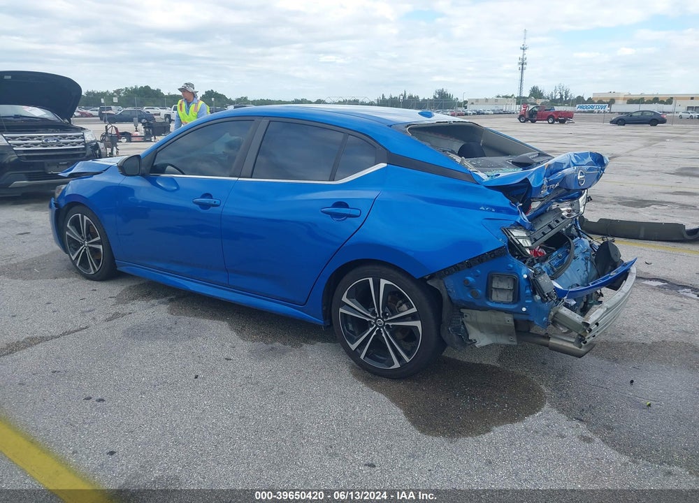 2020 NISSAN SENTRA SR XTRONIC CVT VIN: 3N1AB8DV2LY290225