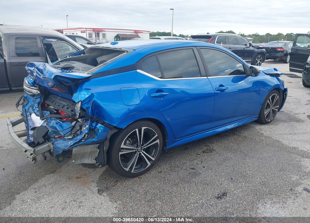 2020 NISSAN SENTRA SR XTRONIC CVT VIN: 3N1AB8DV2LY290225