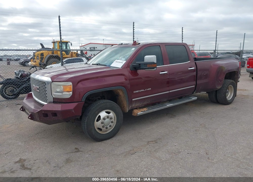 2016 GMC SIERRA 3500HD DENALI VIN: 1GT42YE86GF232134