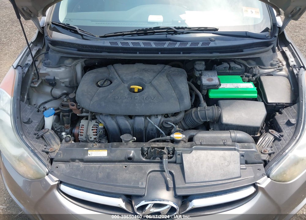 2011 HYUNDAI ELANTRA LIMITED VIN: 5NPDH4AE1BH039830
