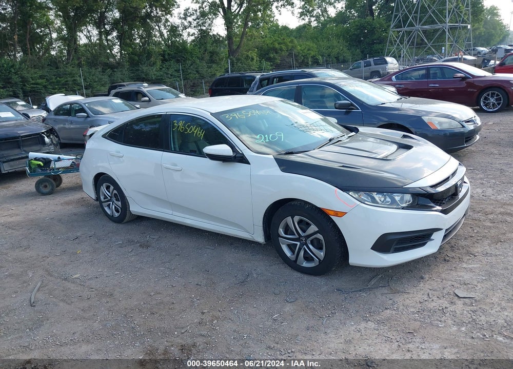 2018 HONDA CIVIC LX VIN: 19XFC2F50JE029507