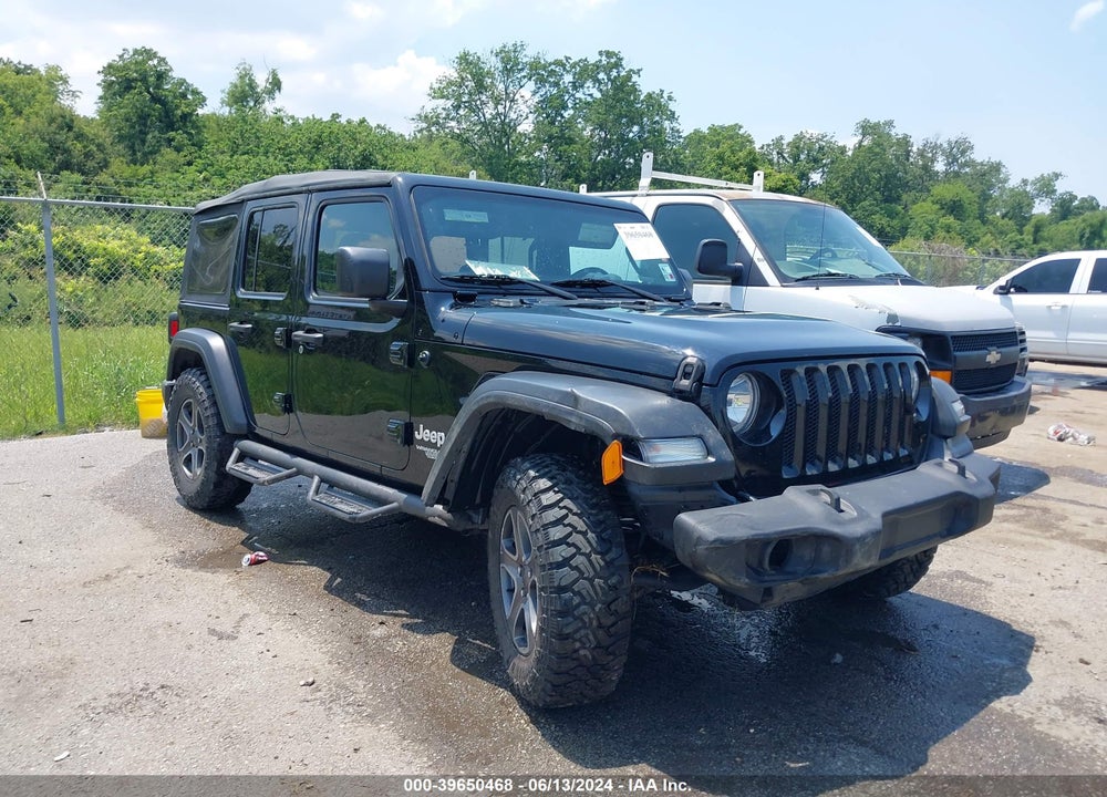 2018 JEEP WRANGLER UNLIMITED SPORT S 4X4 VIN: 1C4HJXDG0JW121349