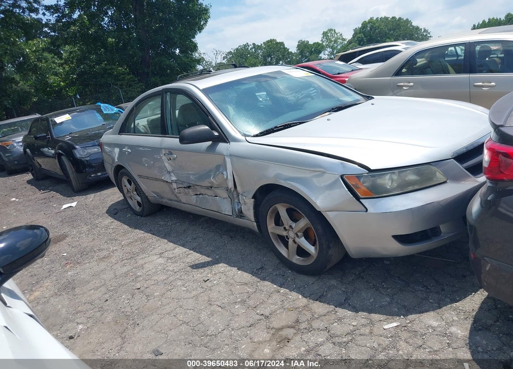 2007 HYUNDAI SONATA GLS VIN: 5NPET46C67H193144