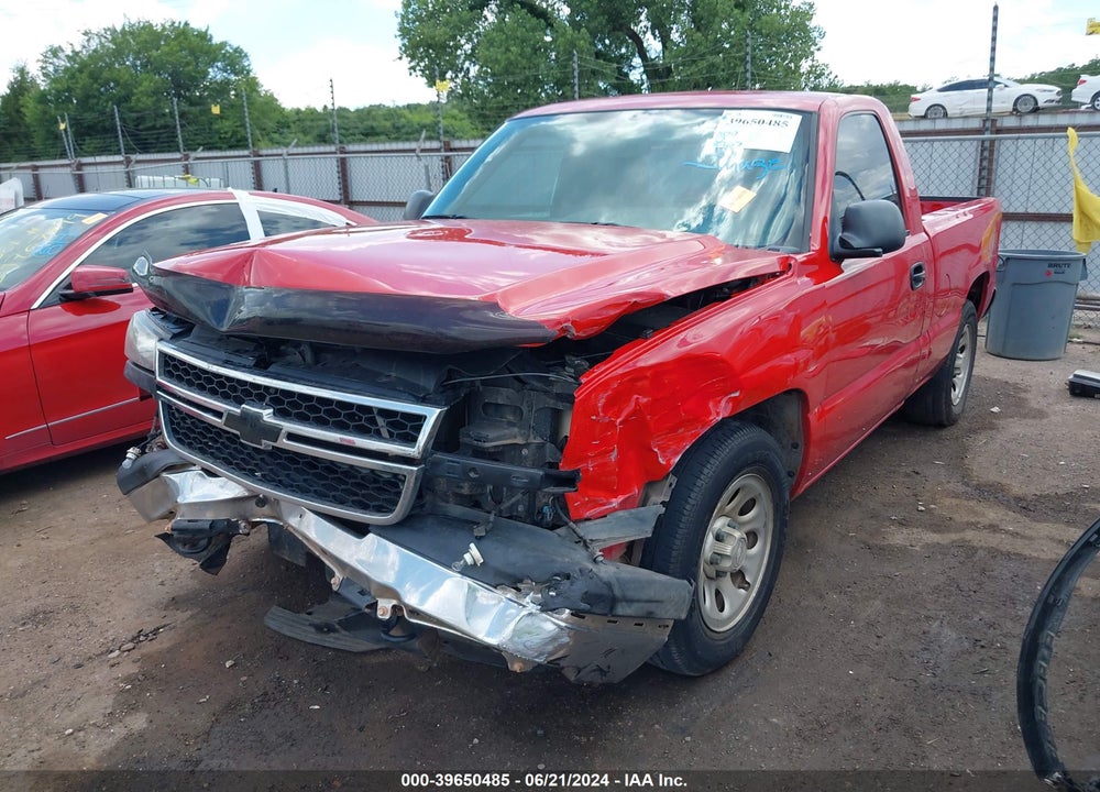 2007 CHEVROLET SILVERADO 1500 CLASSIC WORK TRUCK VIN: 3GCEC14XX7G225008