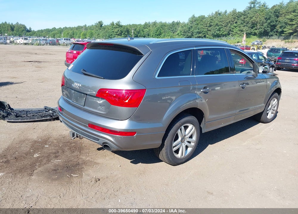 2014 AUDI Q7 3.0T S LINE PRESTIGE VIN: WA1DGAFE0ED012472